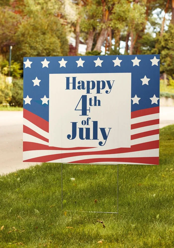 Yard Signs double Sided Not Laminated