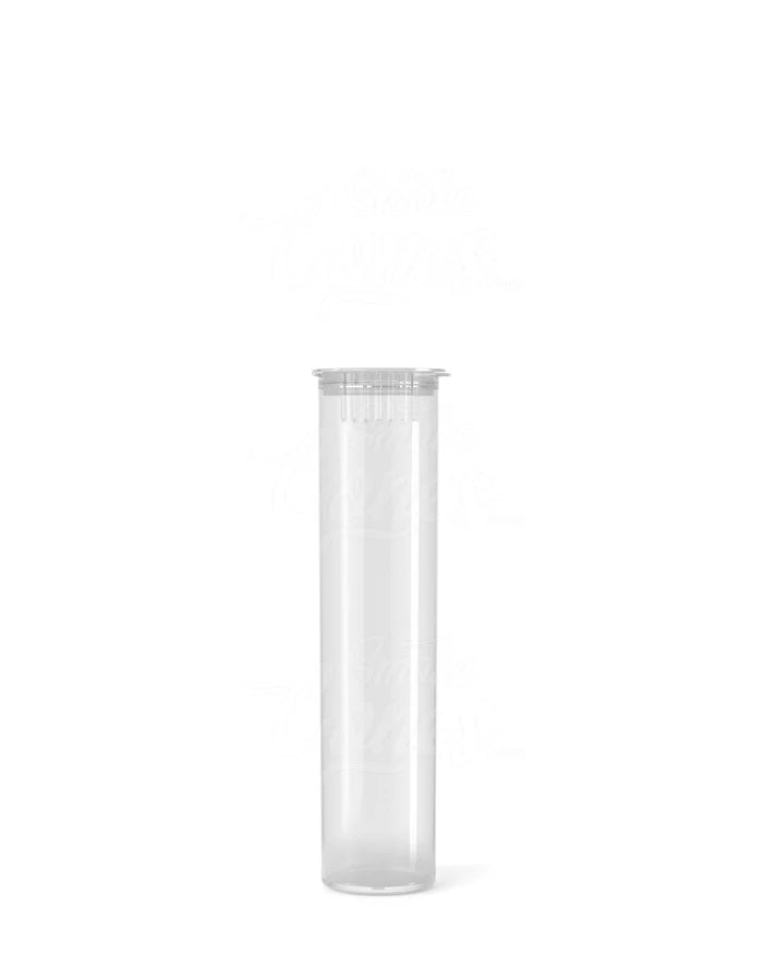 Pre Roll Child Resistant Pop Top Tubes - Clear 1,000 quantity box