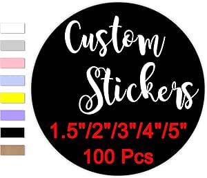 1"x1" Circle Sticker