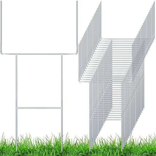 10 Yard Sign Metal Stands