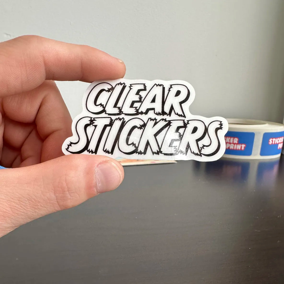 Clear Stickers
