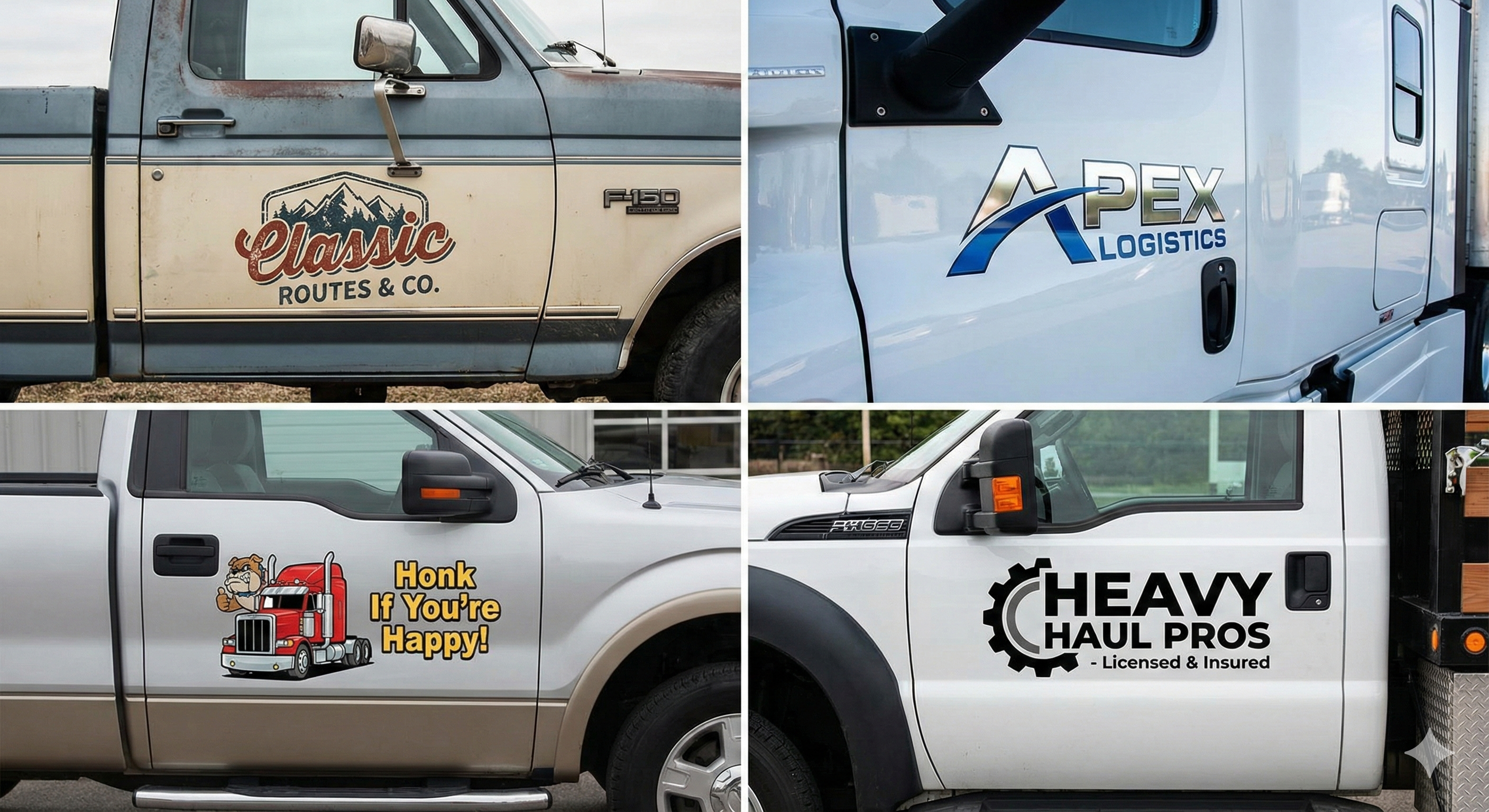 Truck Door Decals
