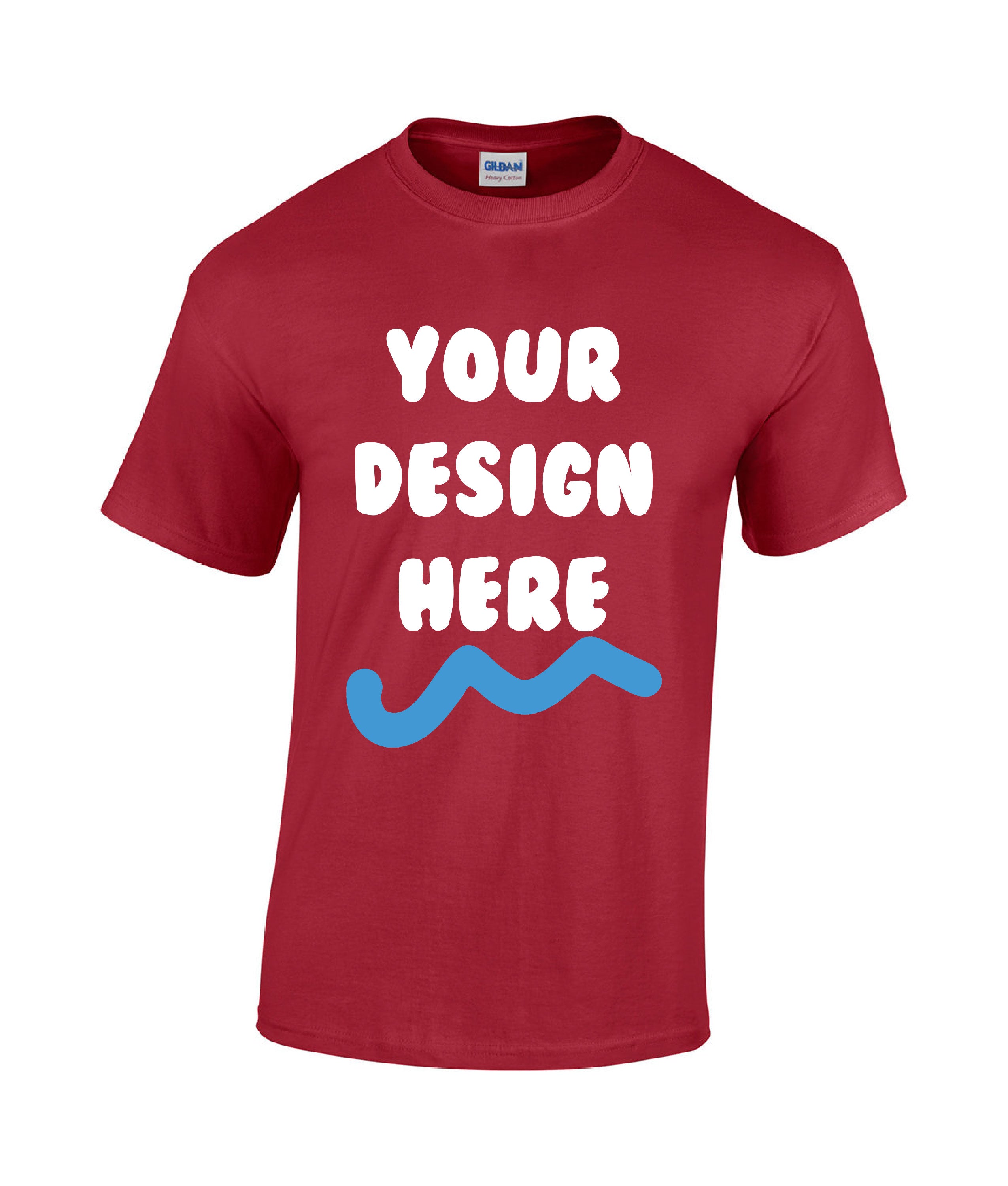 Gildan Adult Heavy Cotton™ T-Shirt G500 - Screen Printed