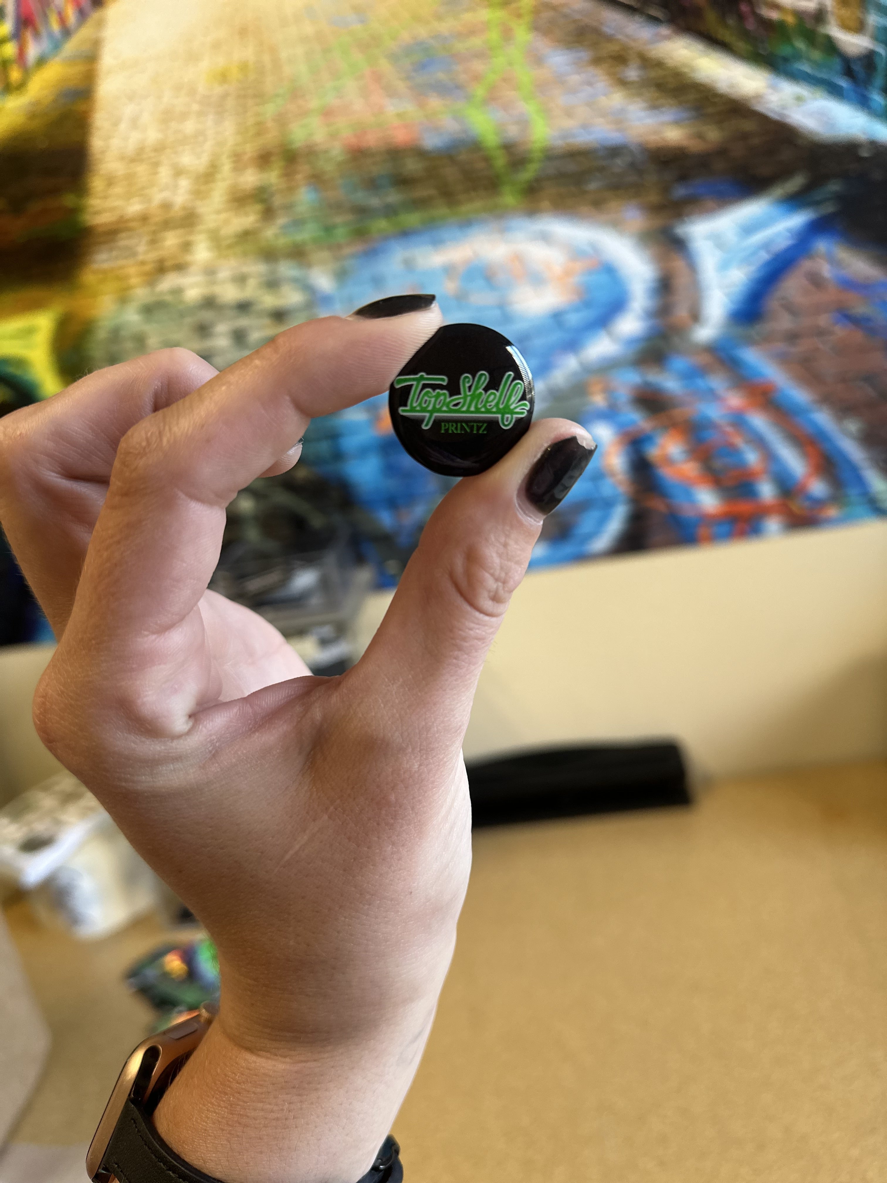 Domed Epoxy Stickers